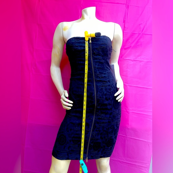 NWT Rachel Roy DECEMBER dress I navy blue INK size 2 - Picture 9 of 16